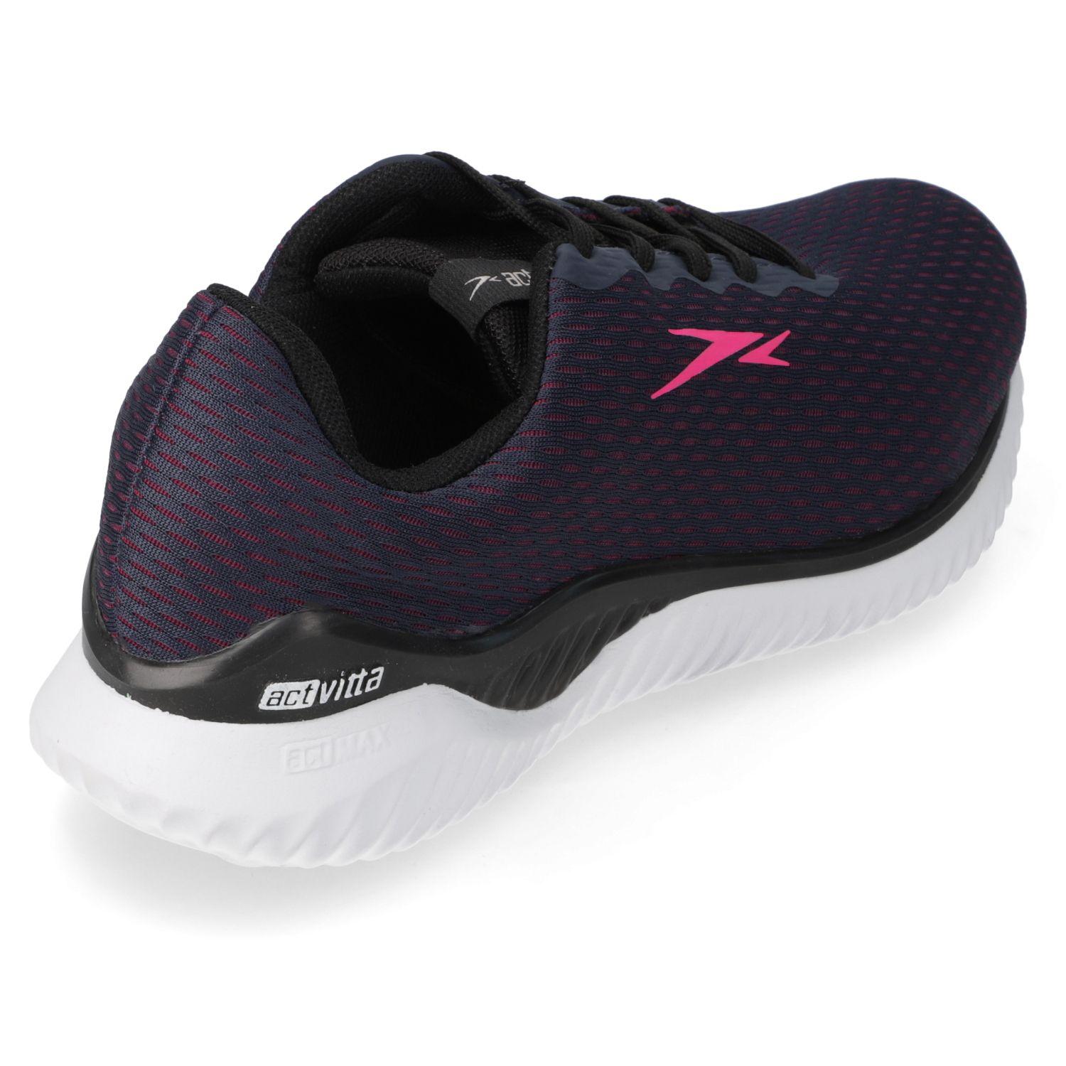 Zapatilla Deportiva Actvitta Azul Malla-4