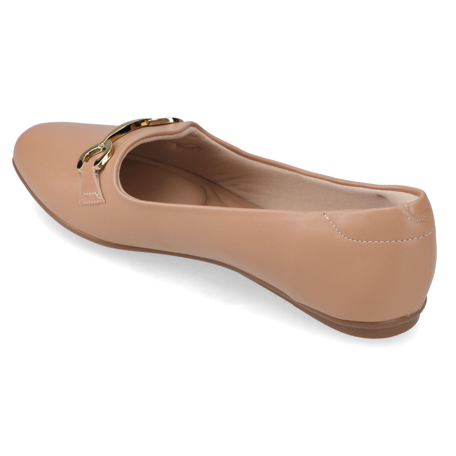 Mocasin Beira Rio Nude 16373-3