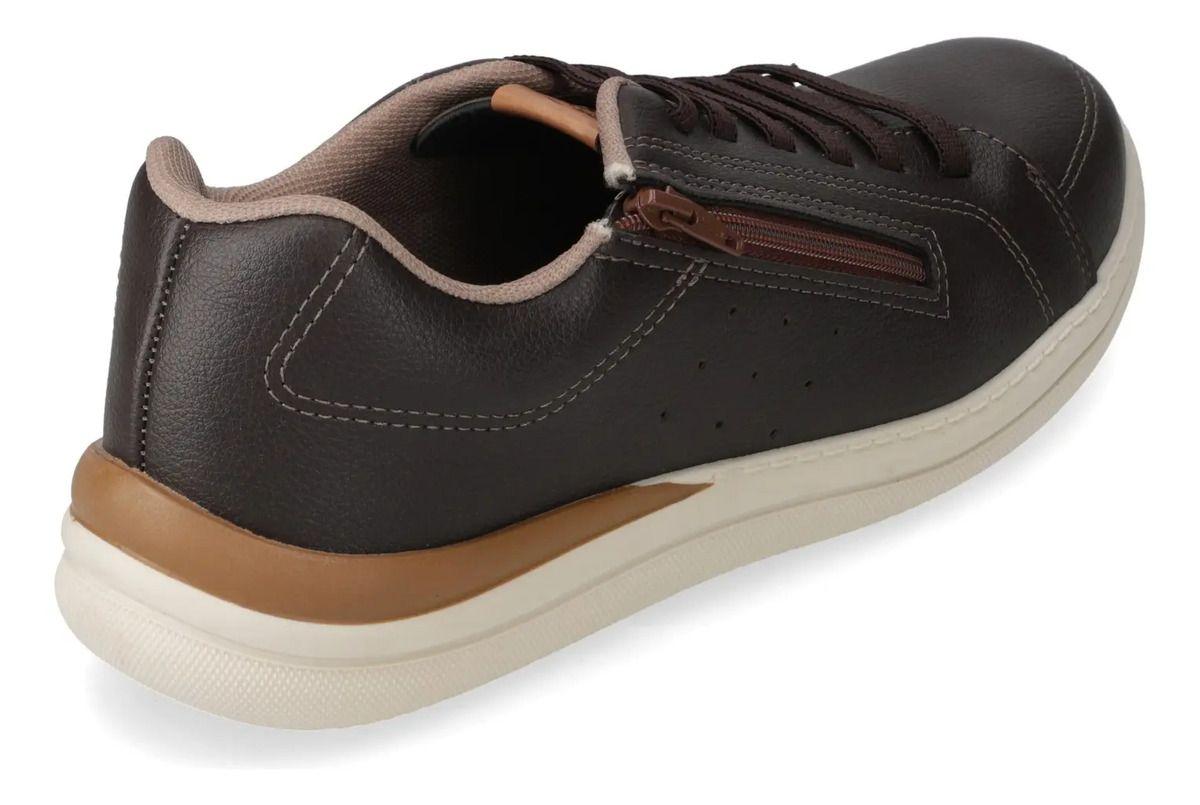 Zapatilla Para Hombre Marrón Bs Sport-4