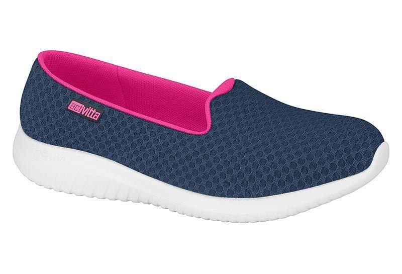 Zapatilla Deportiva Actvitta Azul Marino Malla-0