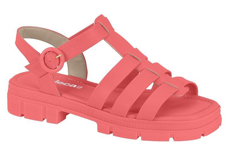 Sandalia Plana Moleca Coral 10874-0