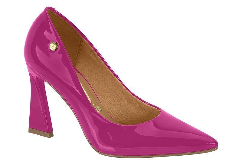 Zapato Mujer Taco Cuadrado Stiletto Magenta 1388-100- Vizzano-0