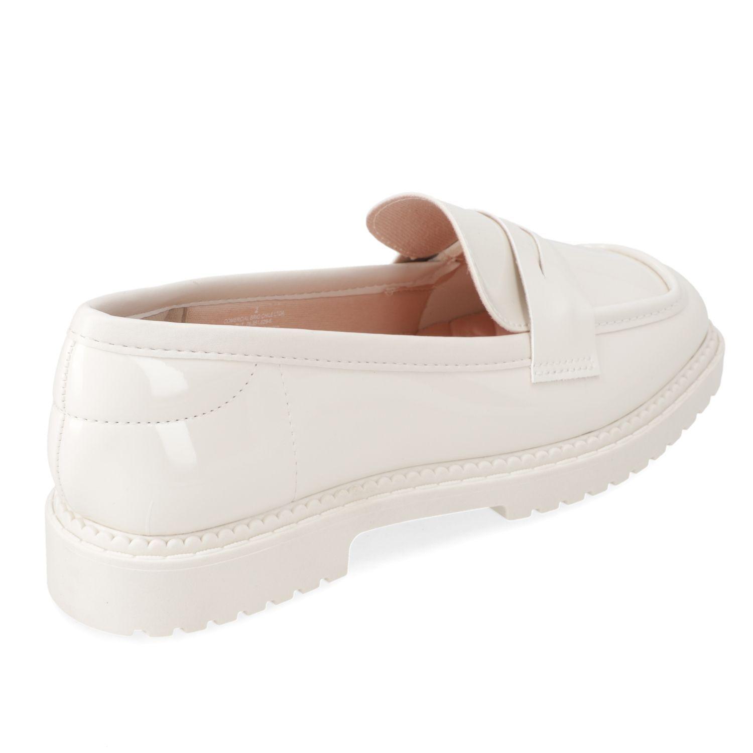 Mocasin Moleca Blanco 16421-4