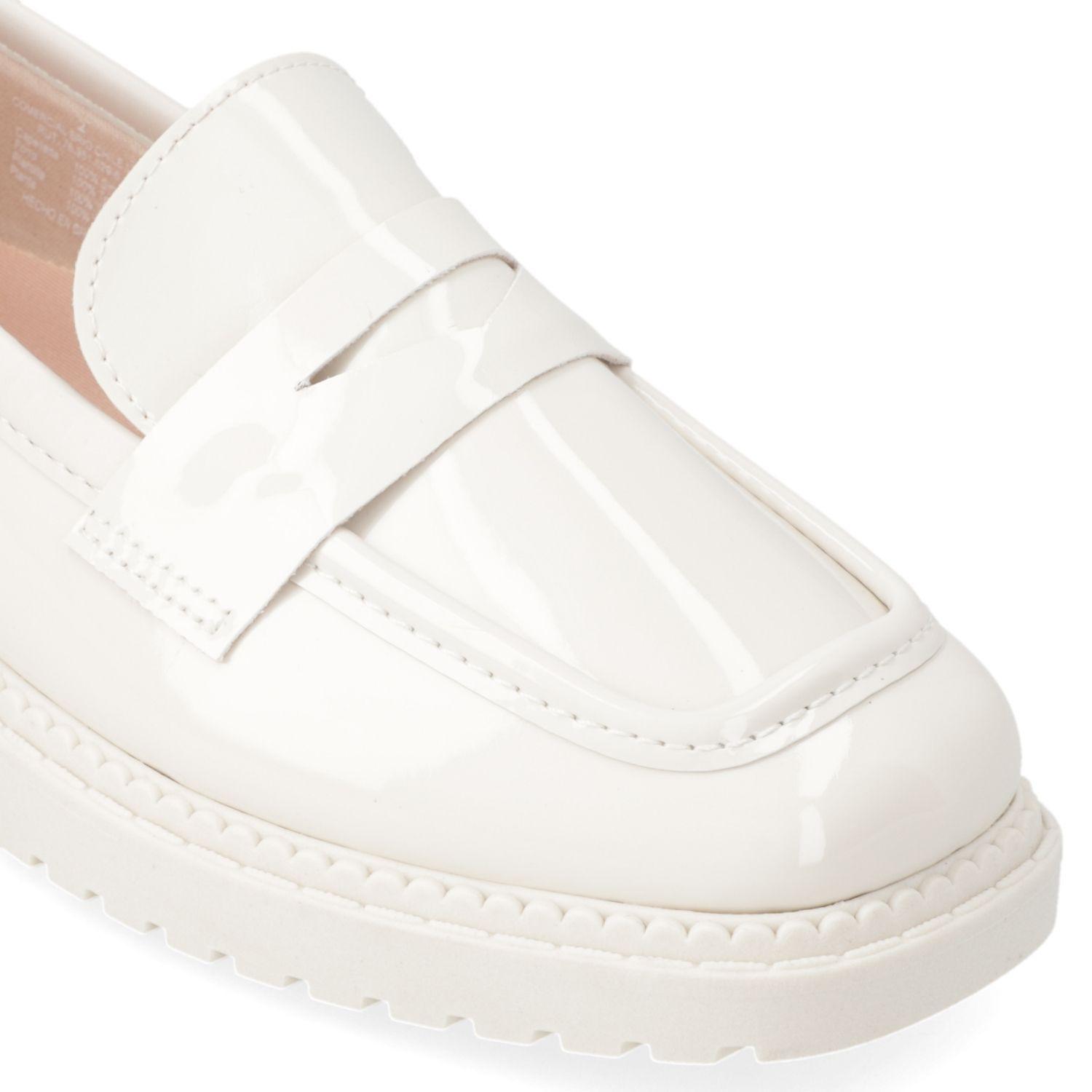 Mocasin Moleca Blanco 16421-5