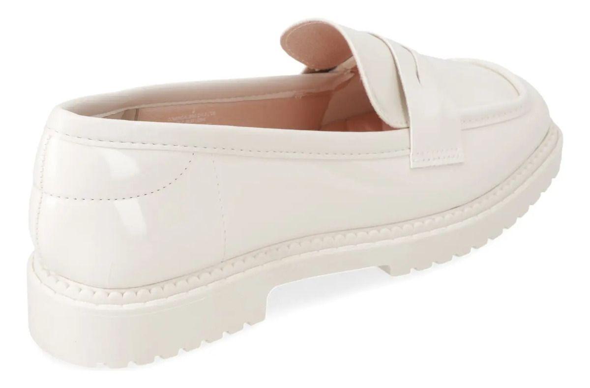 Mocasines Blanco Moleca-3