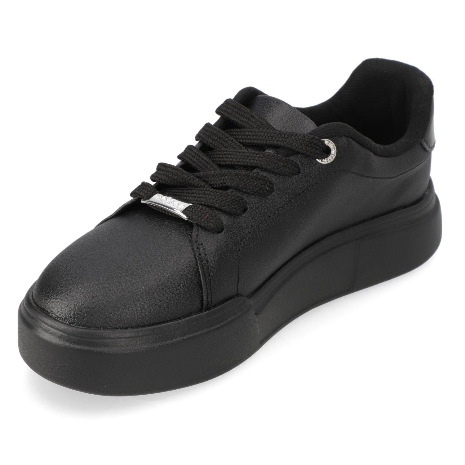 Zapatillas Casuales Negras Con Charol Vizzano-3