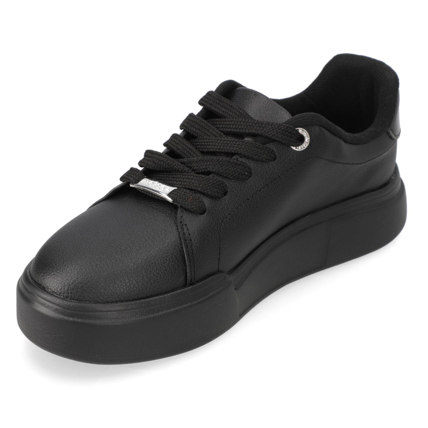 Zapatillas Casuales Negro Moleca-2