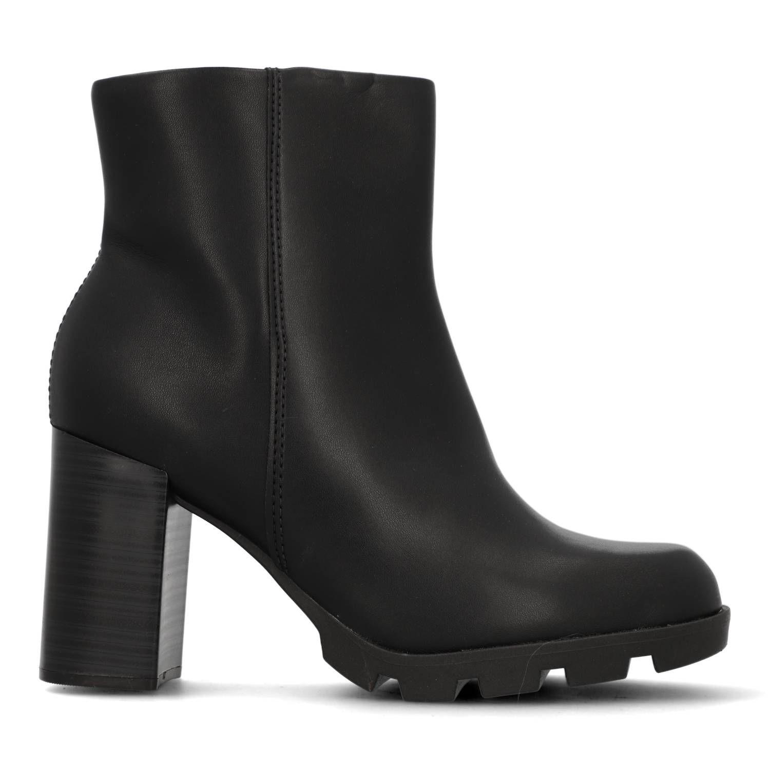 Botin Mujer Negro 9074-100- Beira Rio-0
