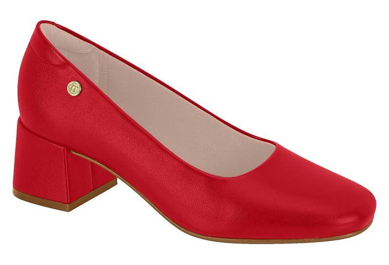 Zapato taco Moleca Rojo 16419-6