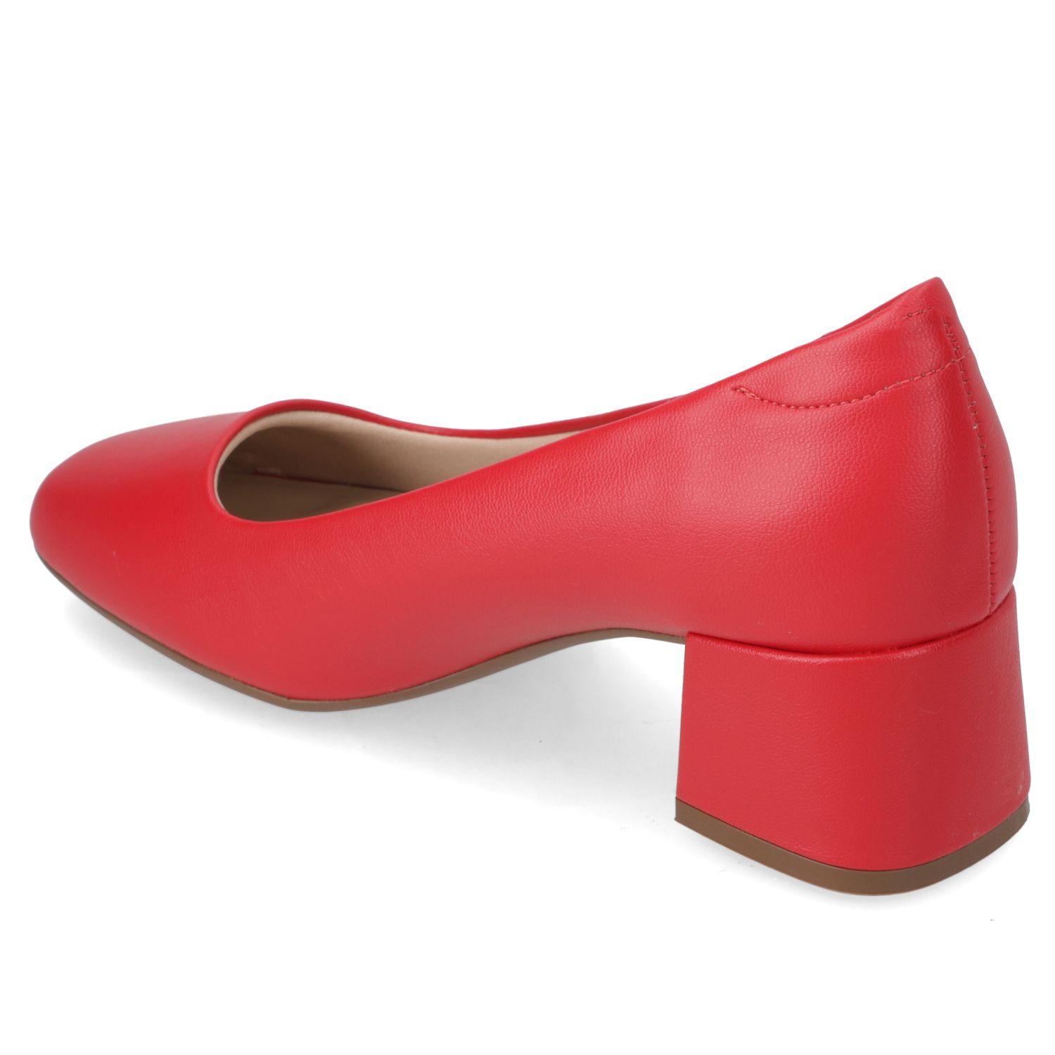 Zapato taco Moleca Rojo 16419-3