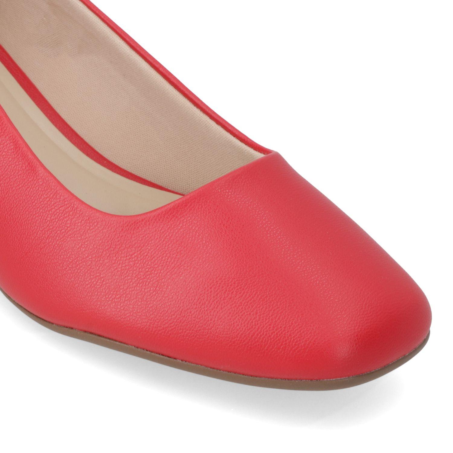 Zapato taco Moleca Rojo 16419-5