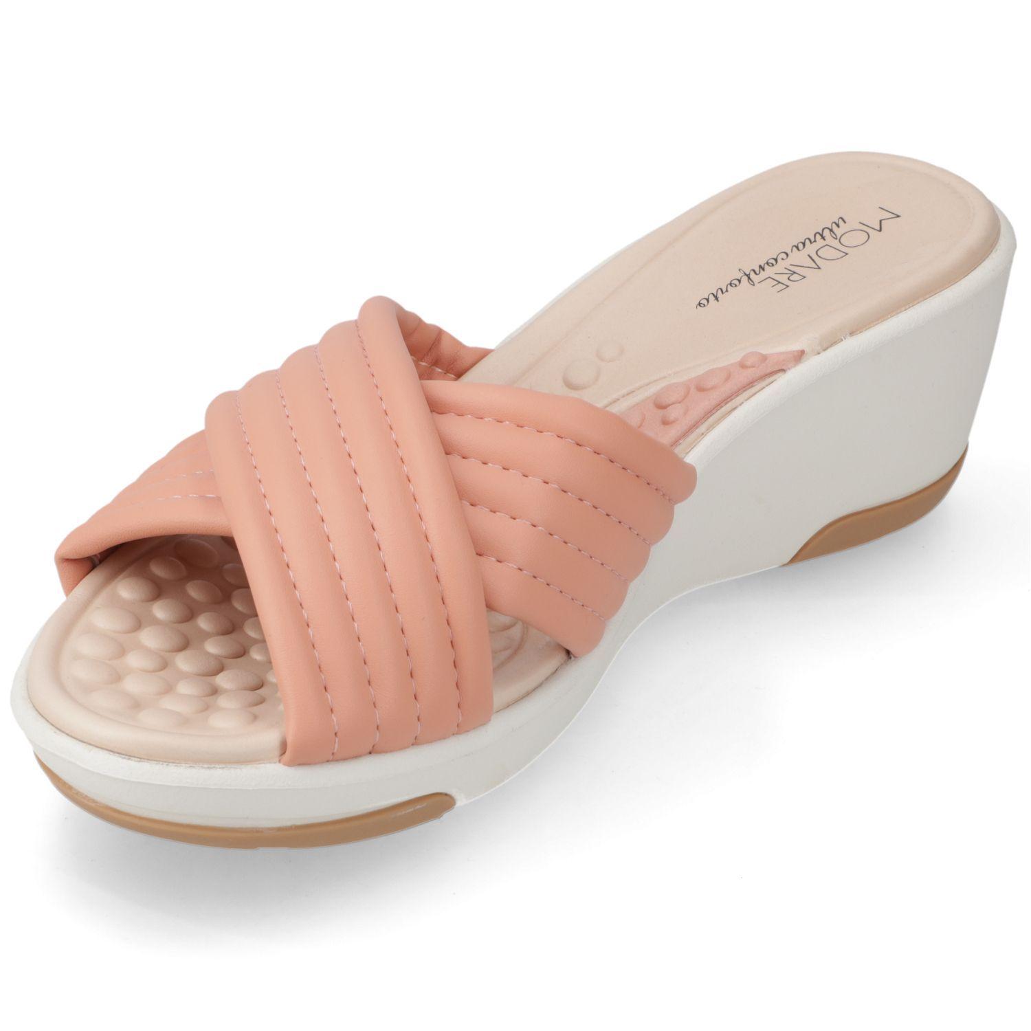 Sandalia Taco Modare Naranjo 13953-2