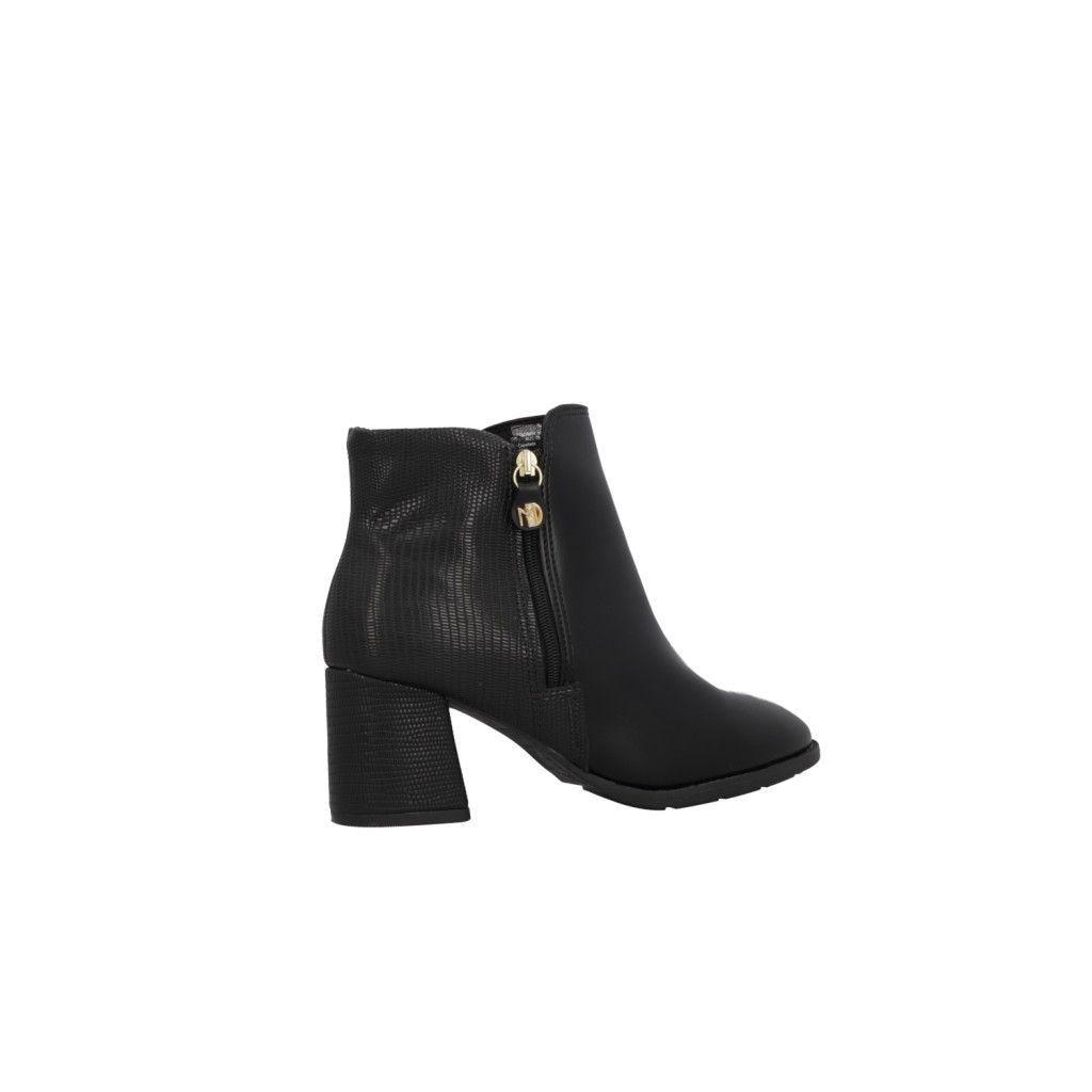 Botin Mujer Negro 7078-101- Modare-4