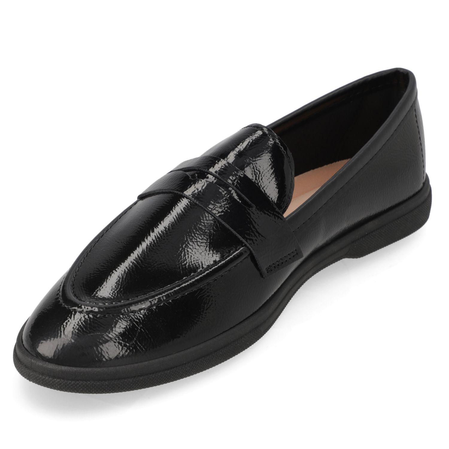 Mocasin Moleca Negro 16405-2