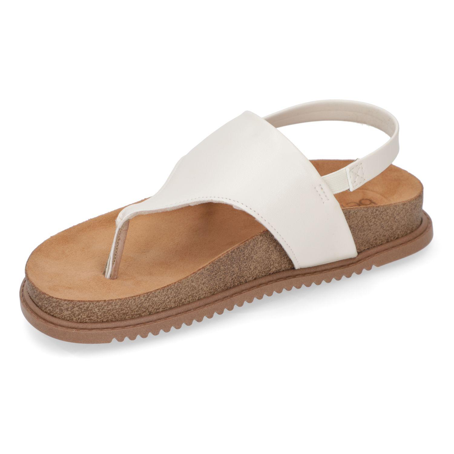 Sandalia Plana Beira Rio Blanco 14564-2