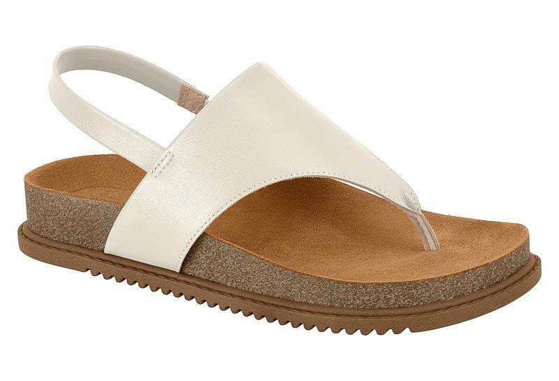 Sandalia Plana Beira Rio Blanco 14564-5