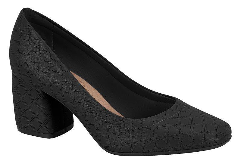Zapato Mujer Taco Cuadrado Negro 4304-100- Beira Rio-0