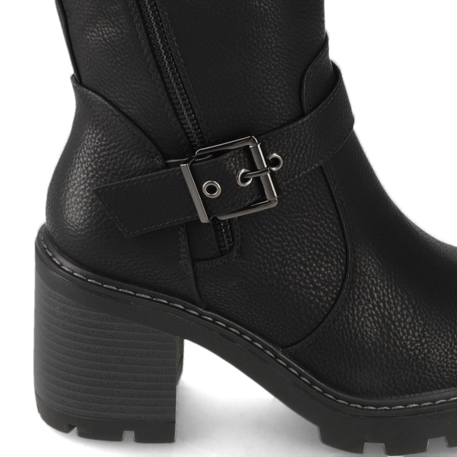 Bota Taco Negro Alquimia-5