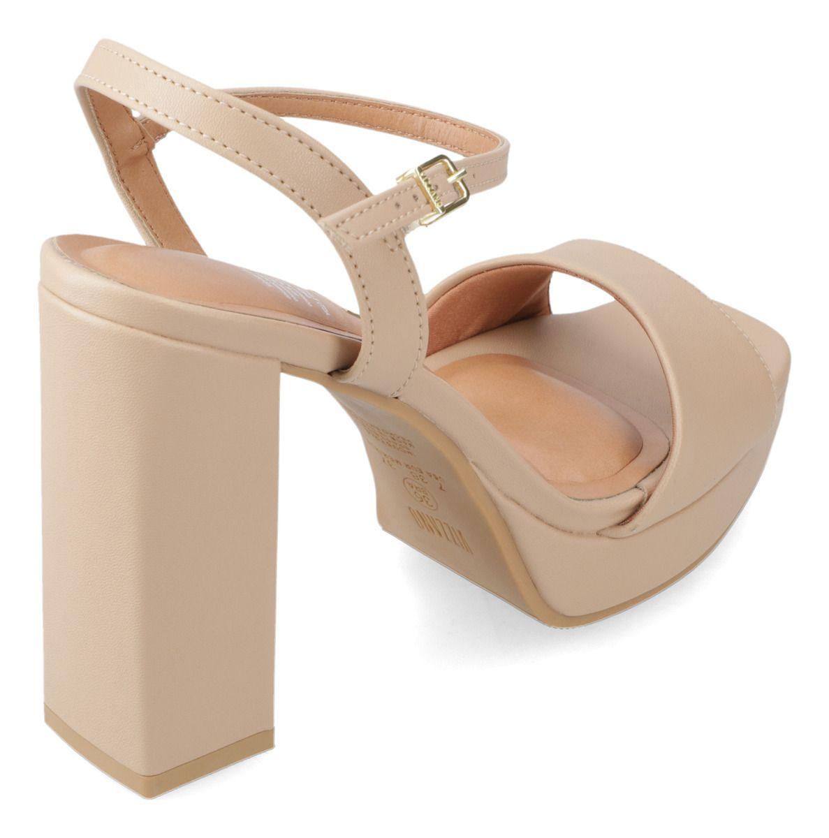 Sandalia Fiesta Taco Ancho Beige Vizzano Mujer-4