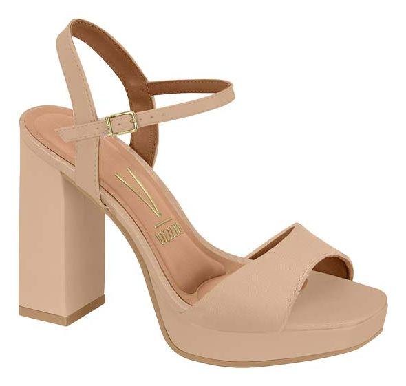 Sandalia Fiesta Taco Ancho Beige Vizzano Mujer-6