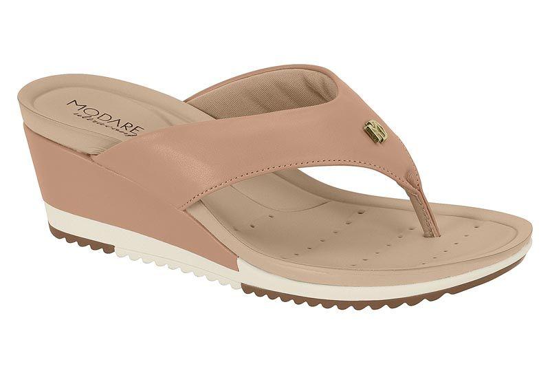 Sandalia Taco Modare Nude 15473-0