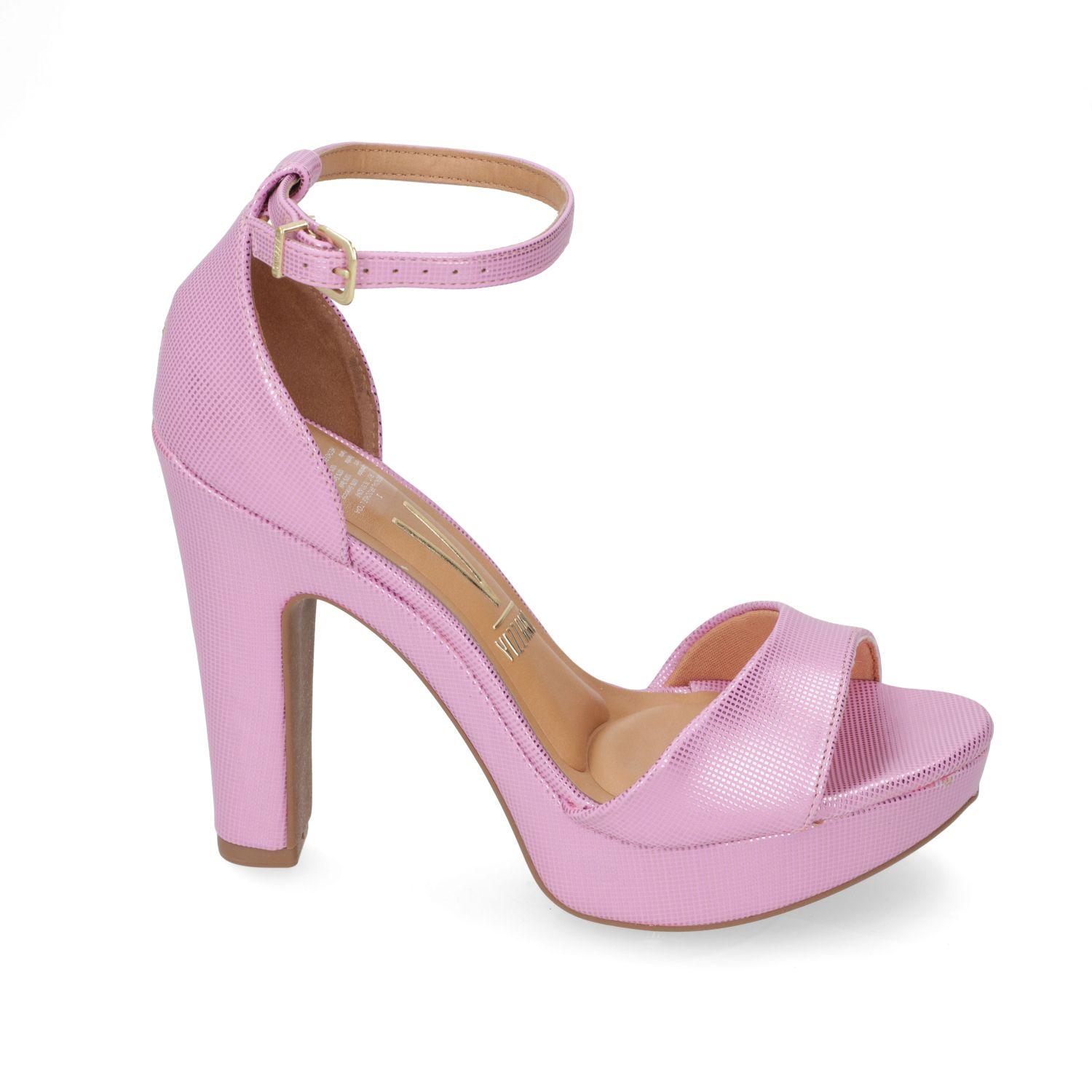 Sandalia Taco Vizzano Rosado 12036-0