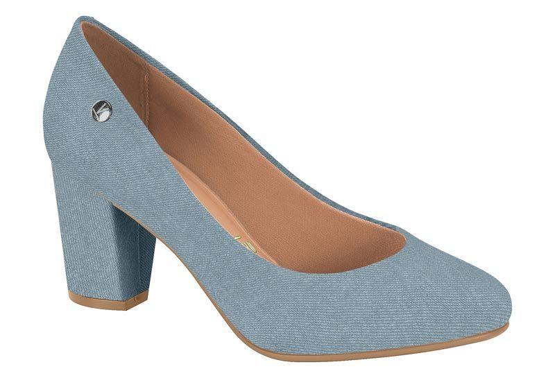 Zapato Mujer Taco Cuadrado Azul 1259-200- Vizzano-0