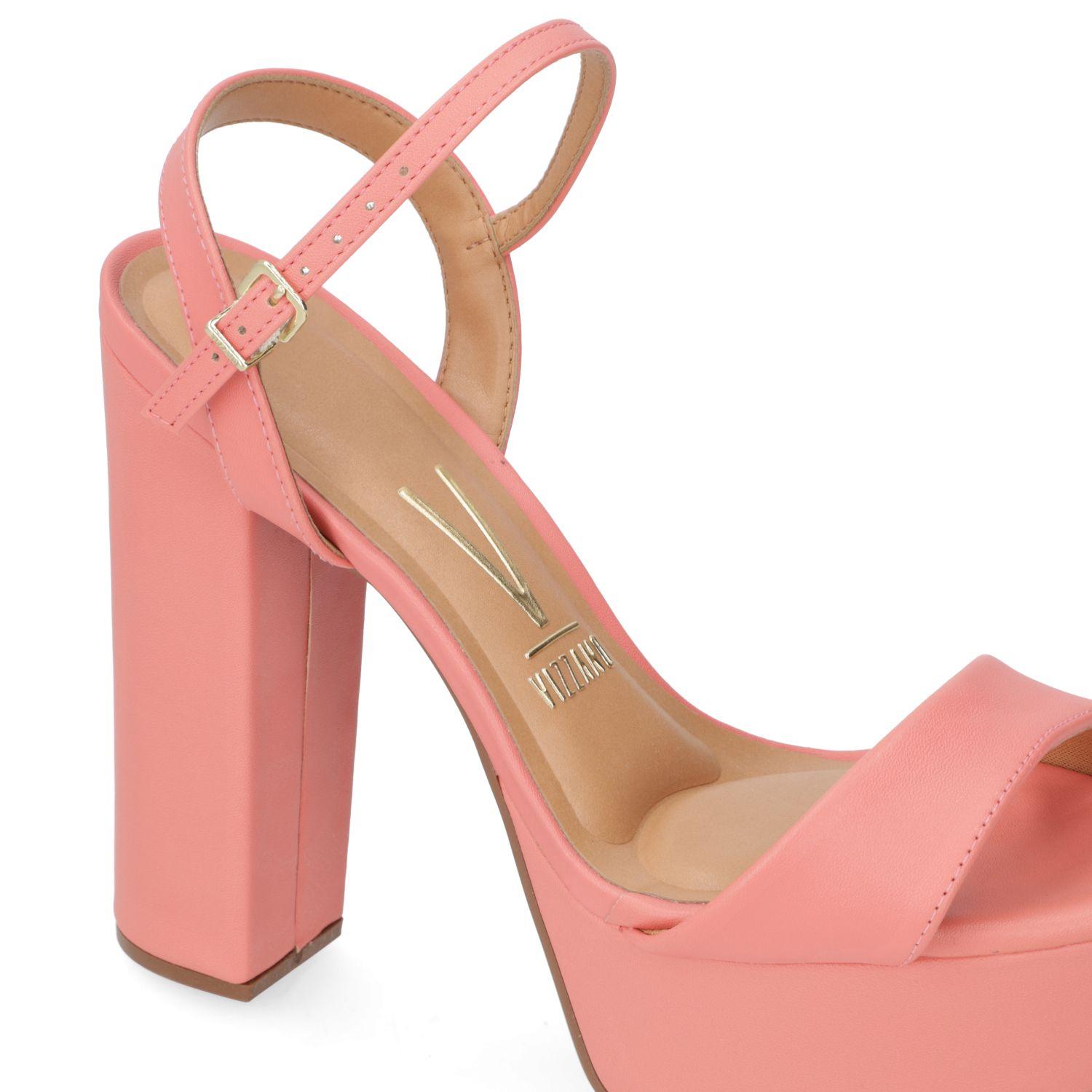 Sandalia Taco Vizzano Coral 10426-4