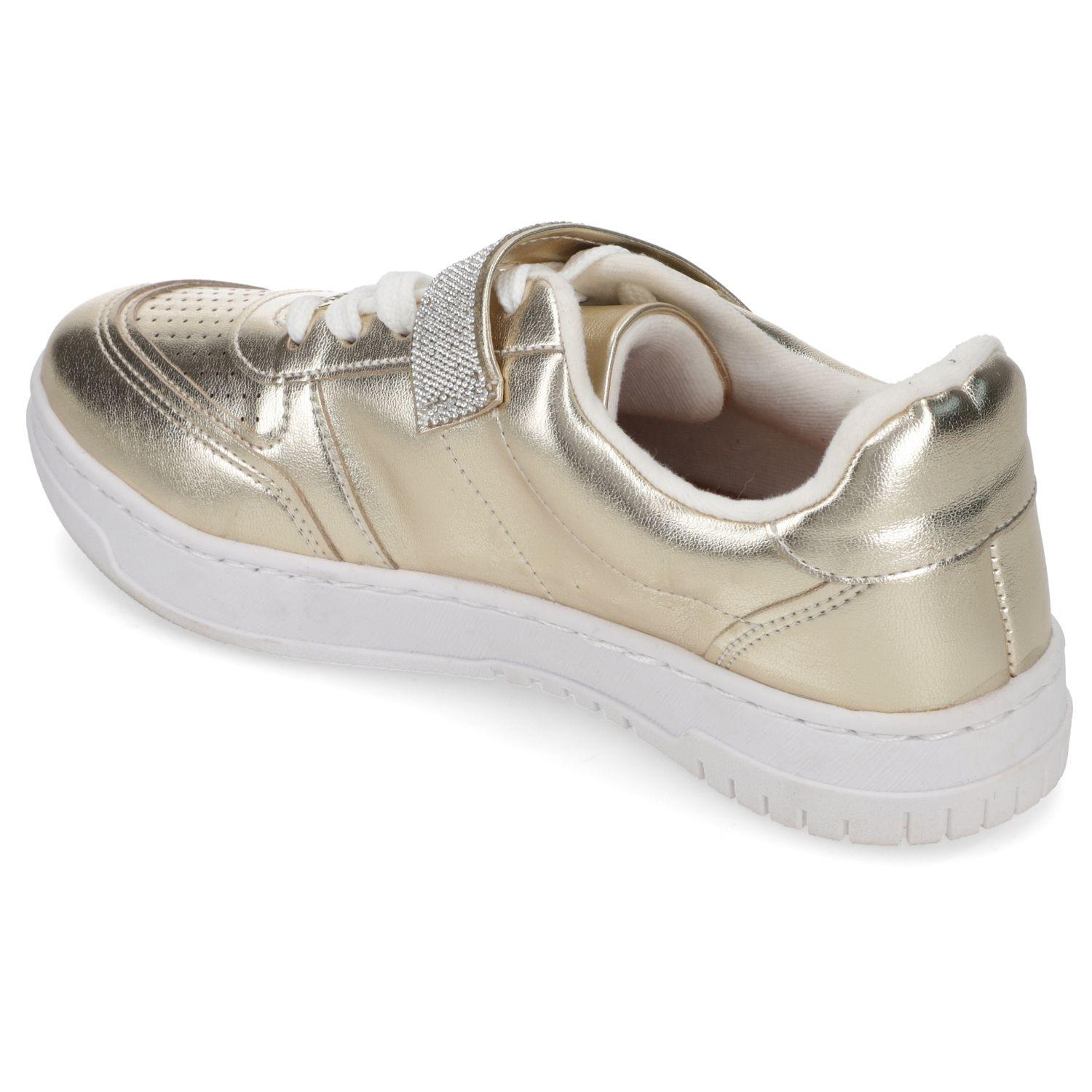 Zapatilla Casual Vizzano Dorado Metalico-3