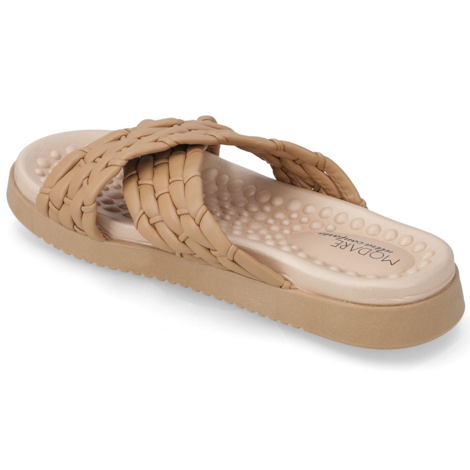 Sandalia Plana Modare Café 13949-3