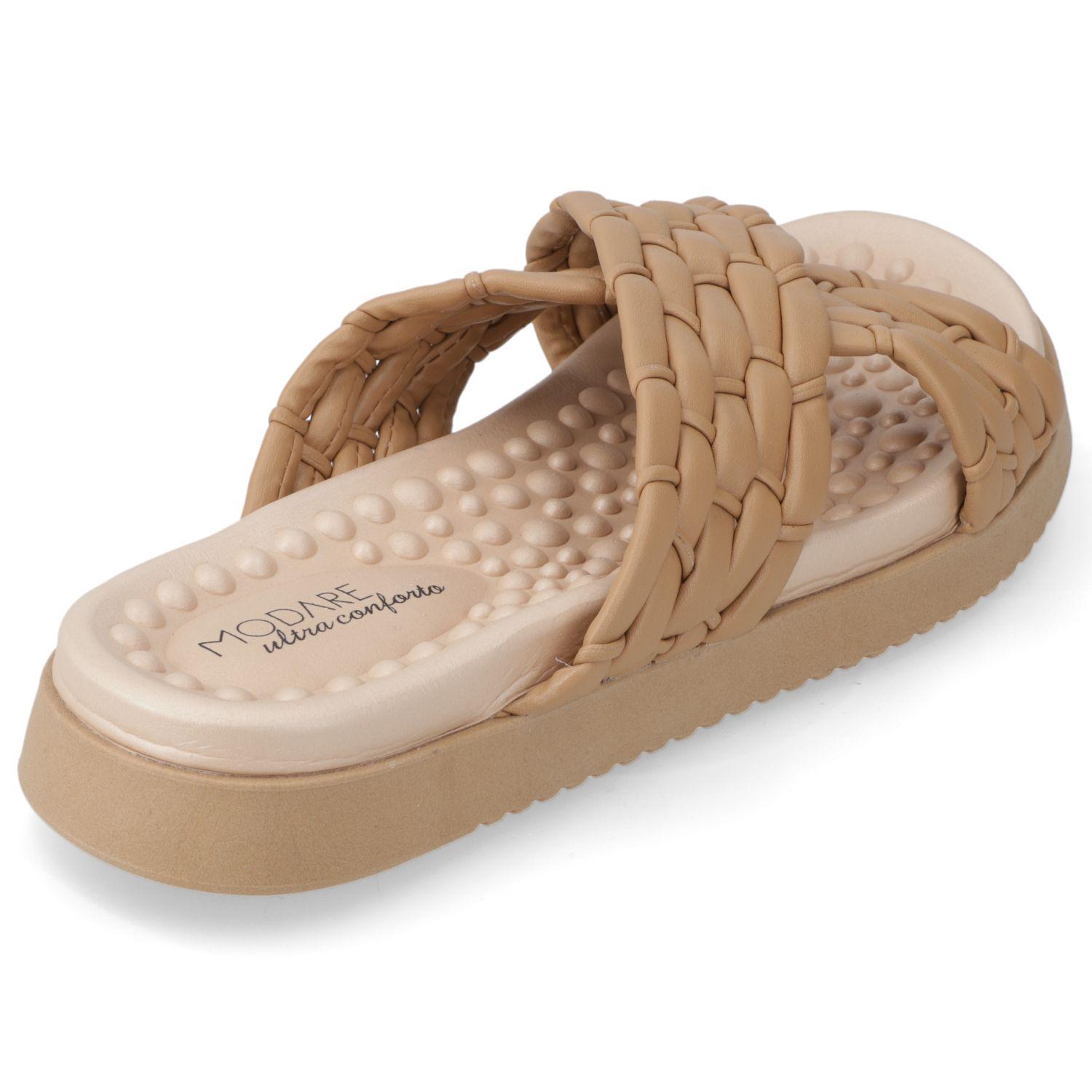 Sandalia Plana Modare Café 13949-4