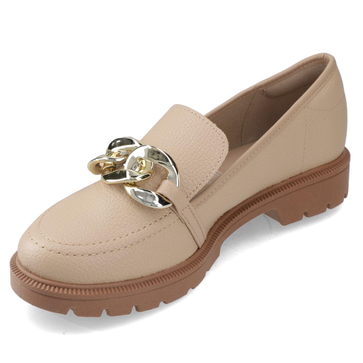 Mocasin Beige Beira Rio-2