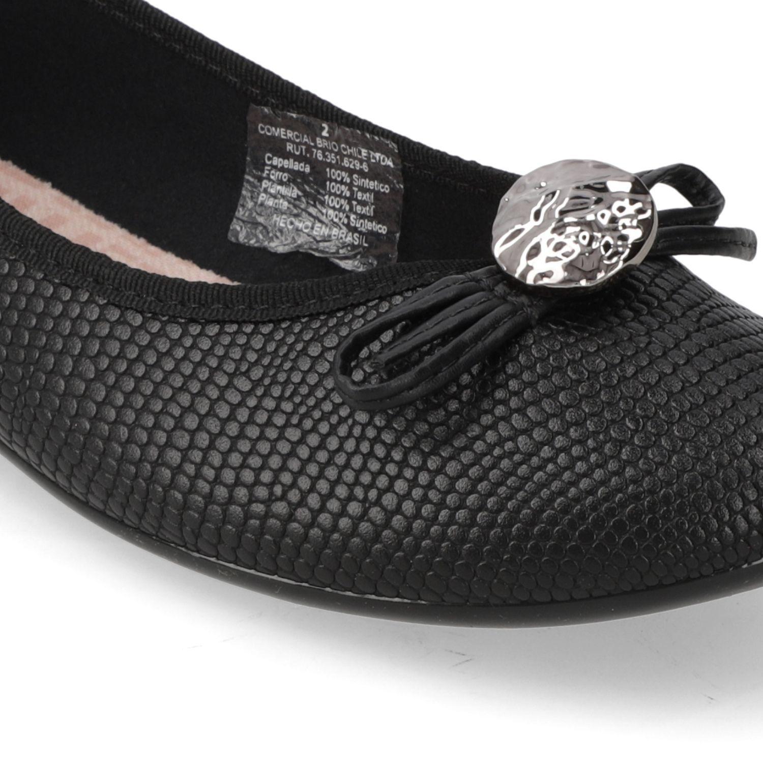 Ballerina Moleca Negro 15939-4
