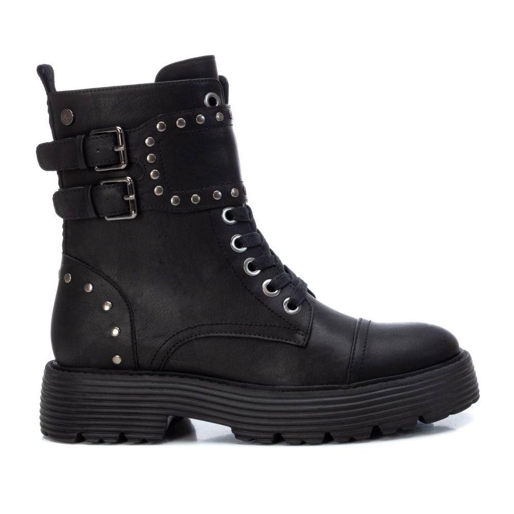 Botin Plano de Mujer Xti Negro-0