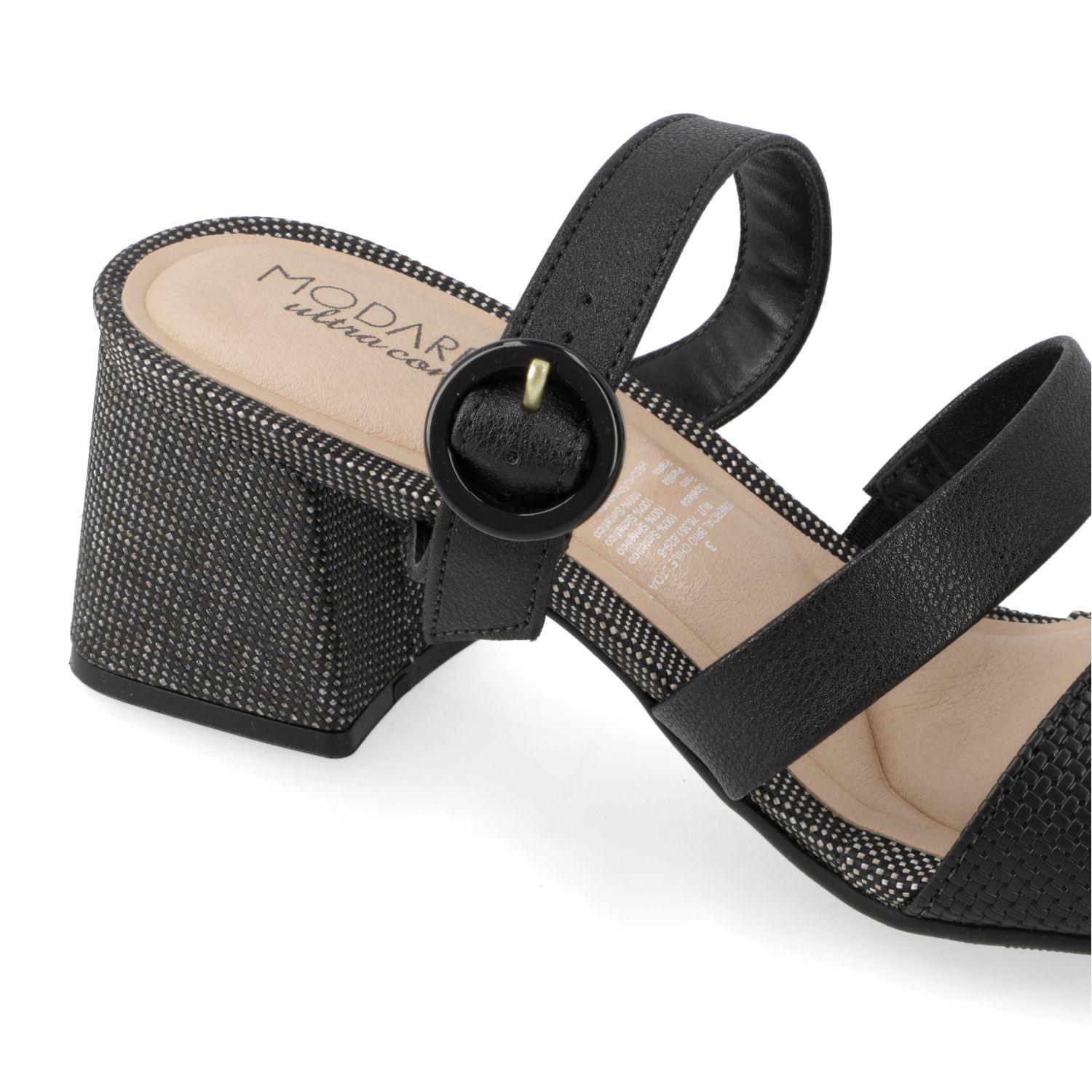 Sandalia Taco Modare Negro 15519-4