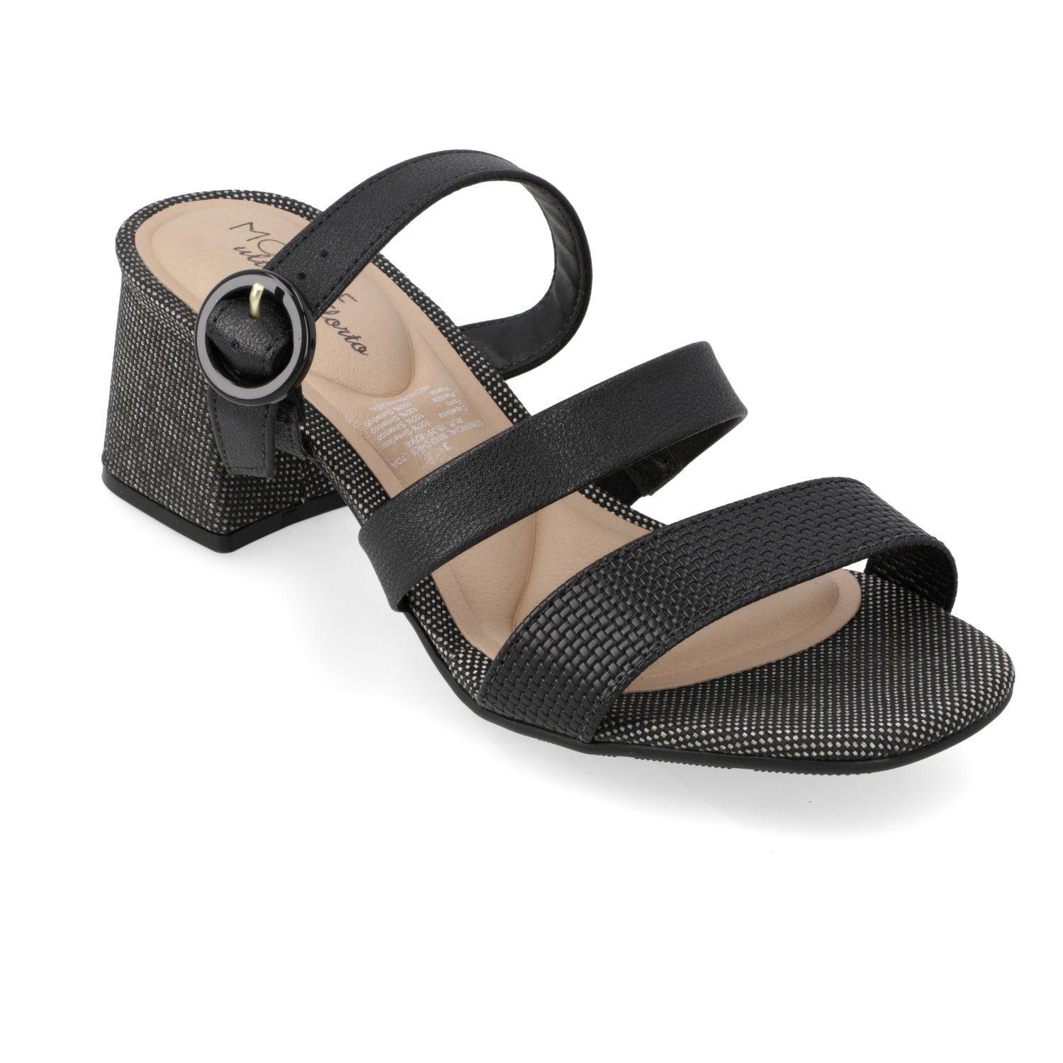 Sandalia Taco Modare Negro 15519-1