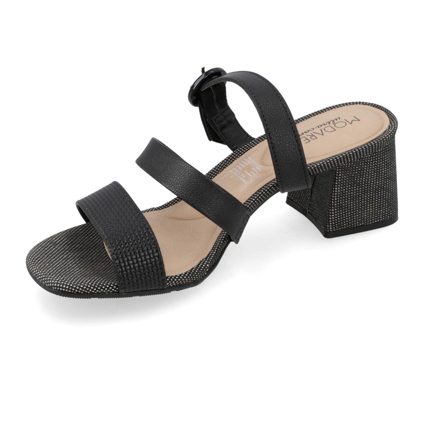 Sandalia Taco Modare Negro 15519-2