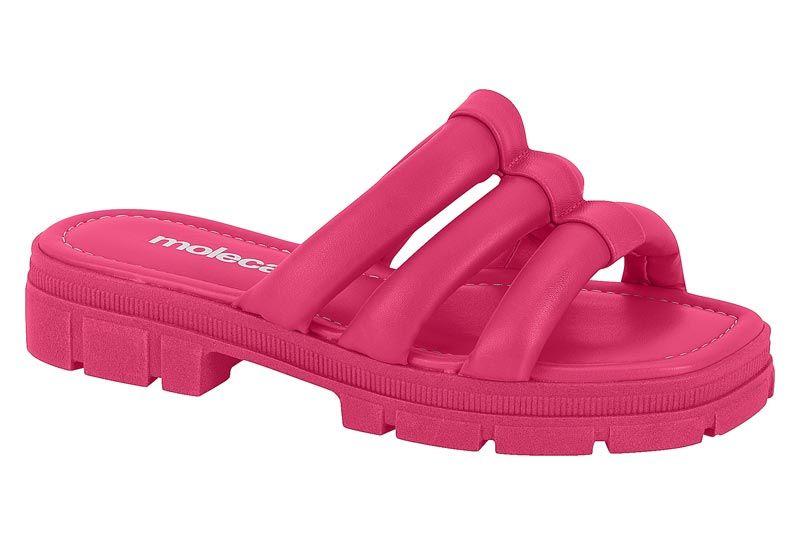 Sandalia Plana Moleca Rosado 10872-6