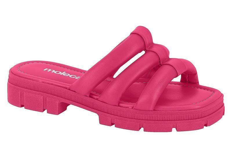 Sandalia Plana Moleca Rosado 10872-6