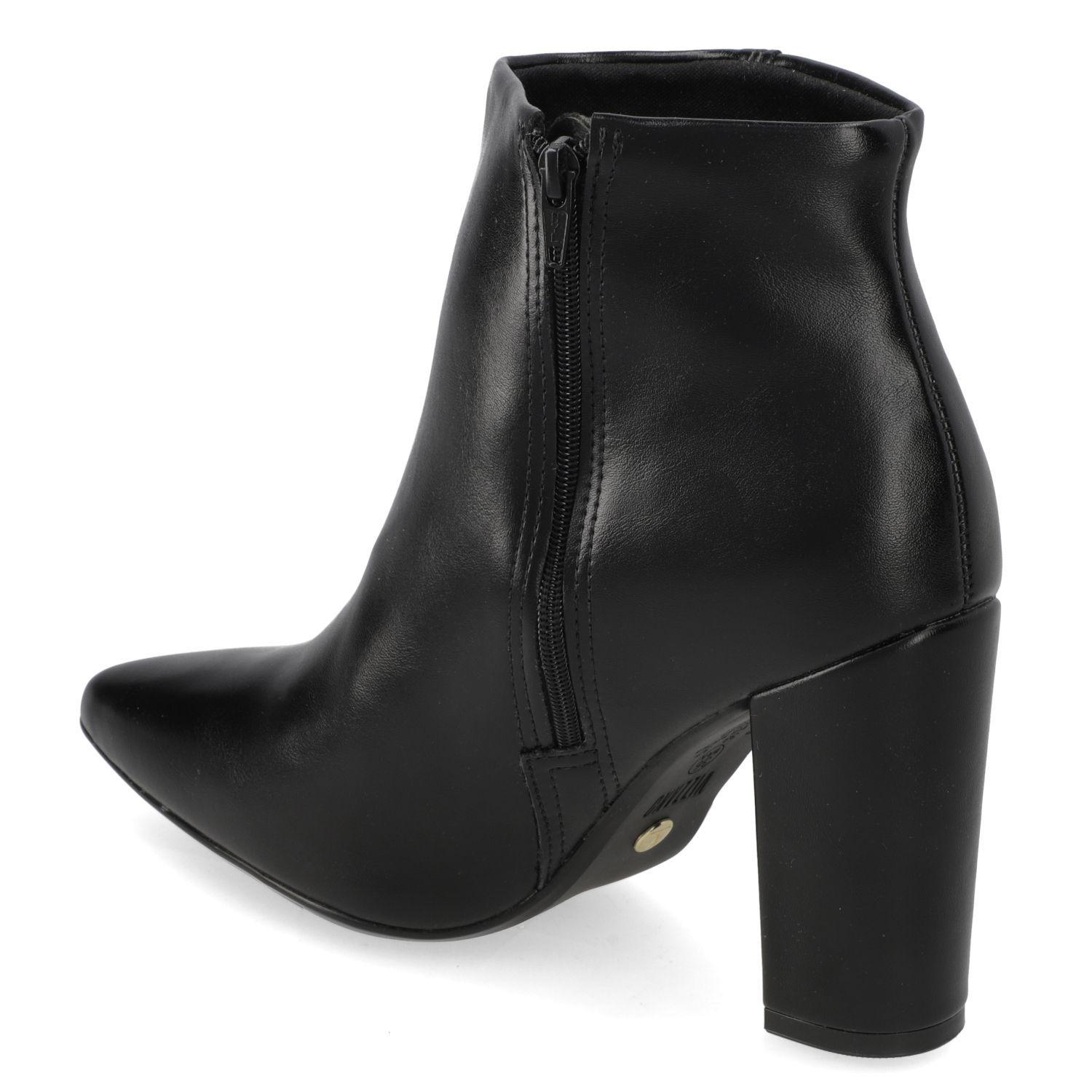 Botin Mujer Vizzano Taco Ancho 10 cm Negro-3