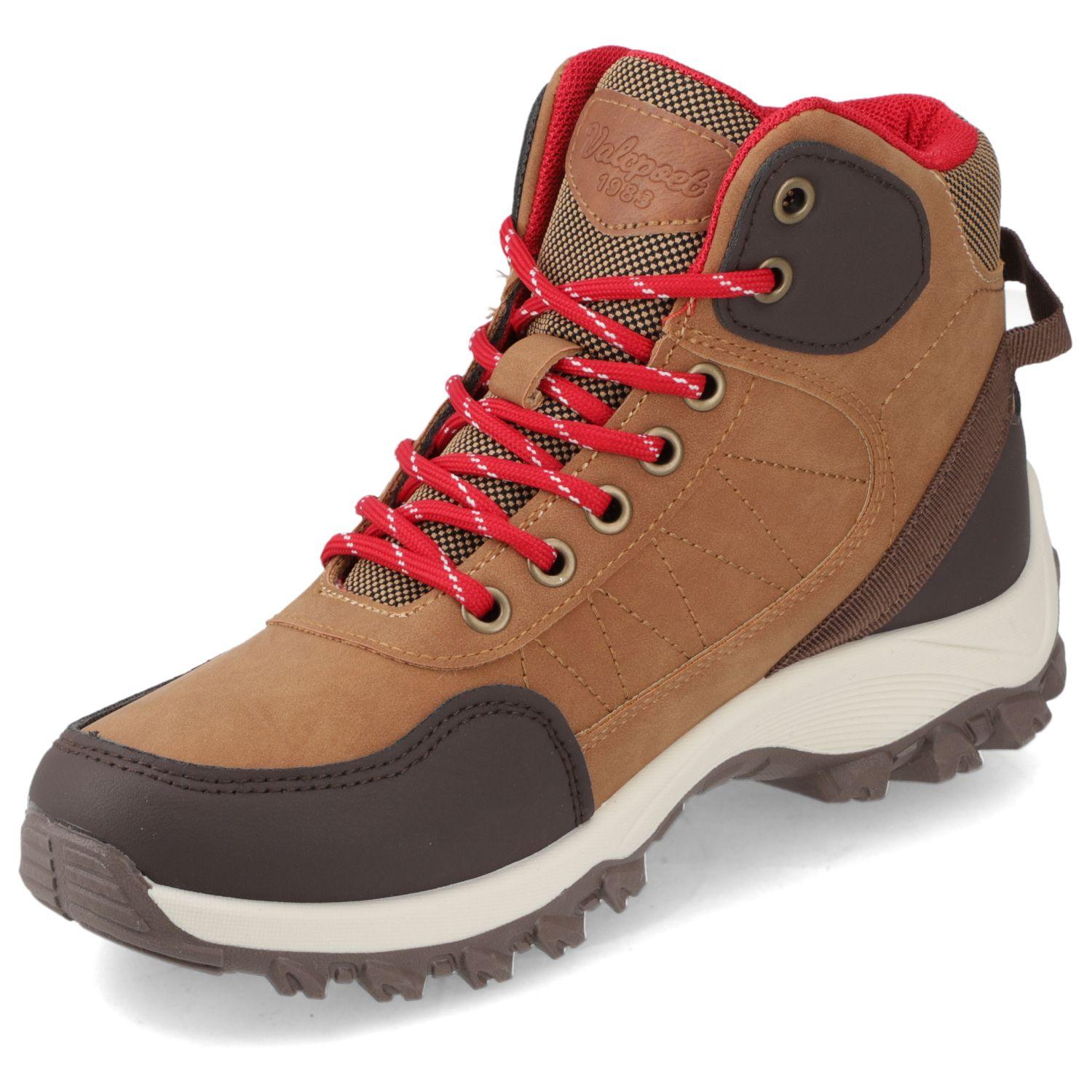 Botín outdoor Mujer New Wlak Camel-2