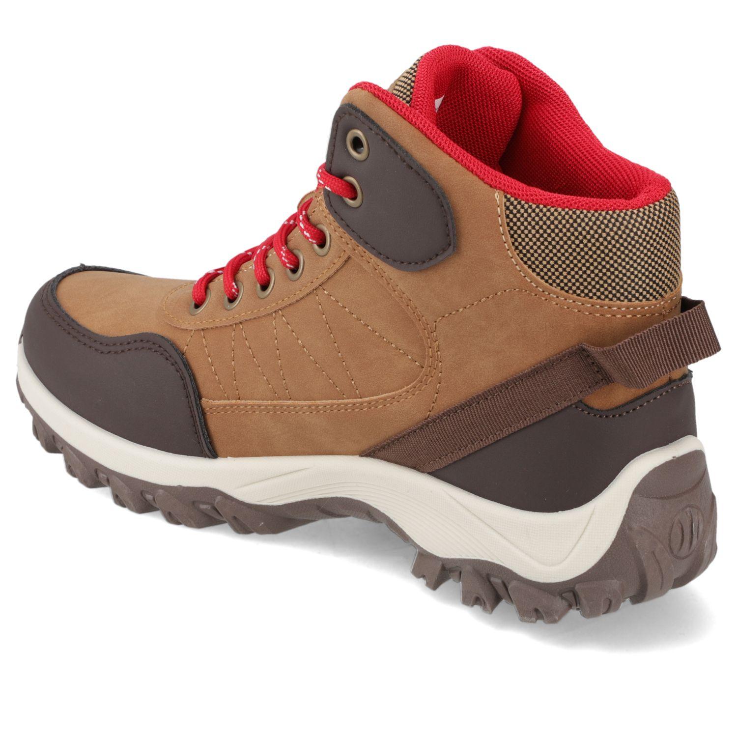 Botín outdoor Mujer New Wlak Camel-3