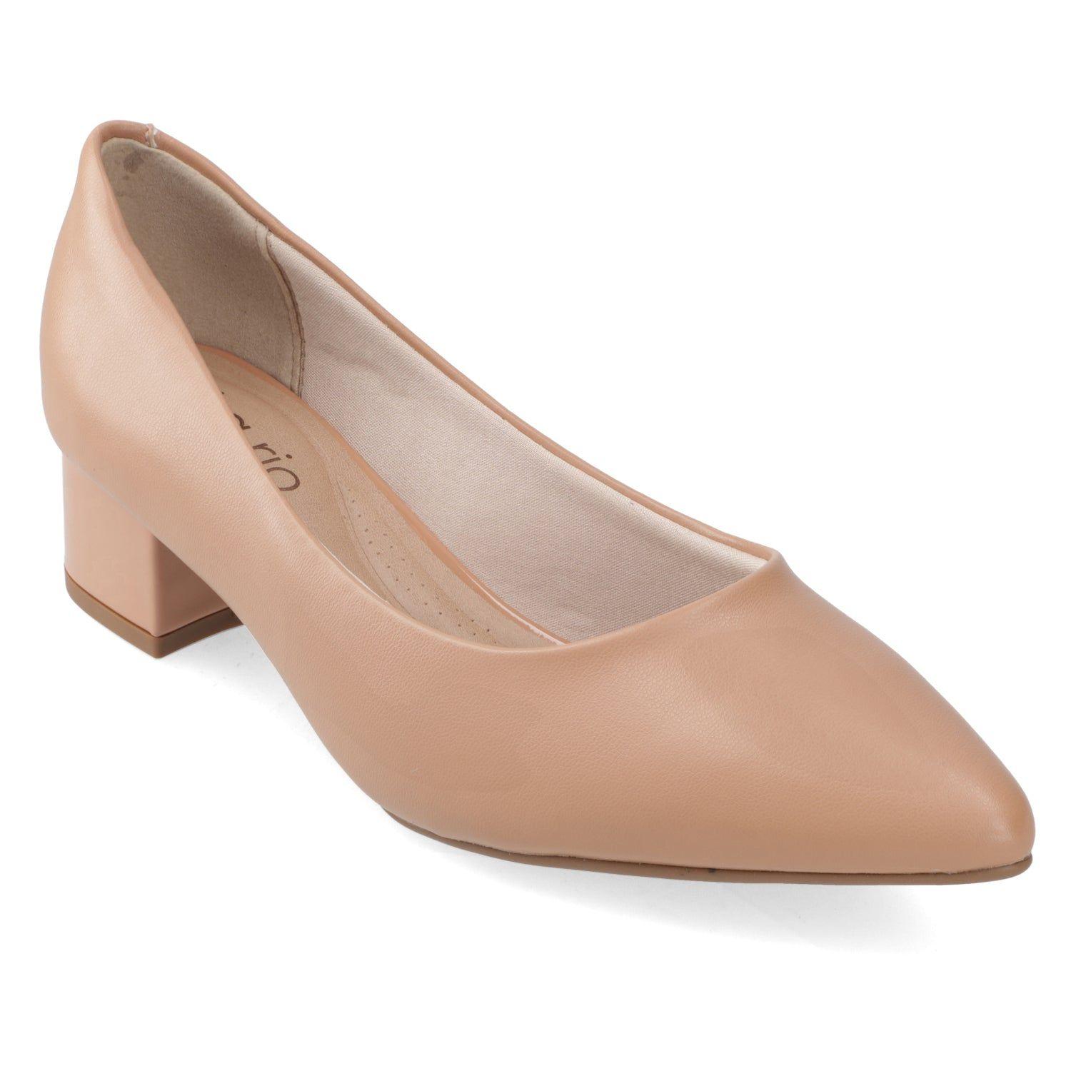 Zapato Taco Beira Rio Beige-0