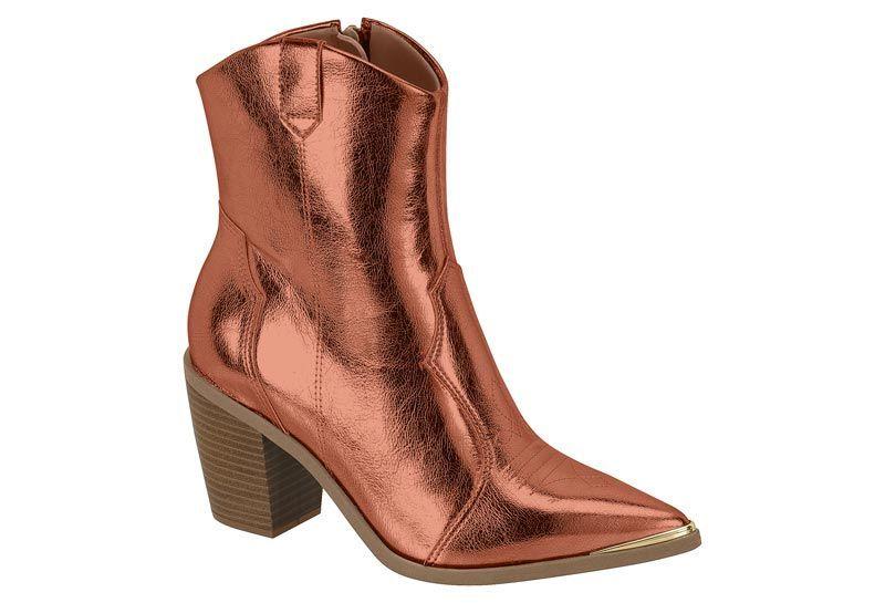 Botin Mujer Texano Cobrizo 3070-108- Vizzano-0