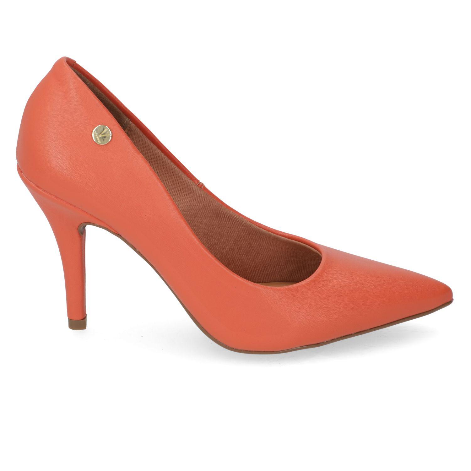 Zapato Taco Aguja Stiletto Vizzano Naranjo-0