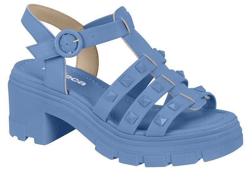 Sandalia Taco Moleca Celeste 10929-5