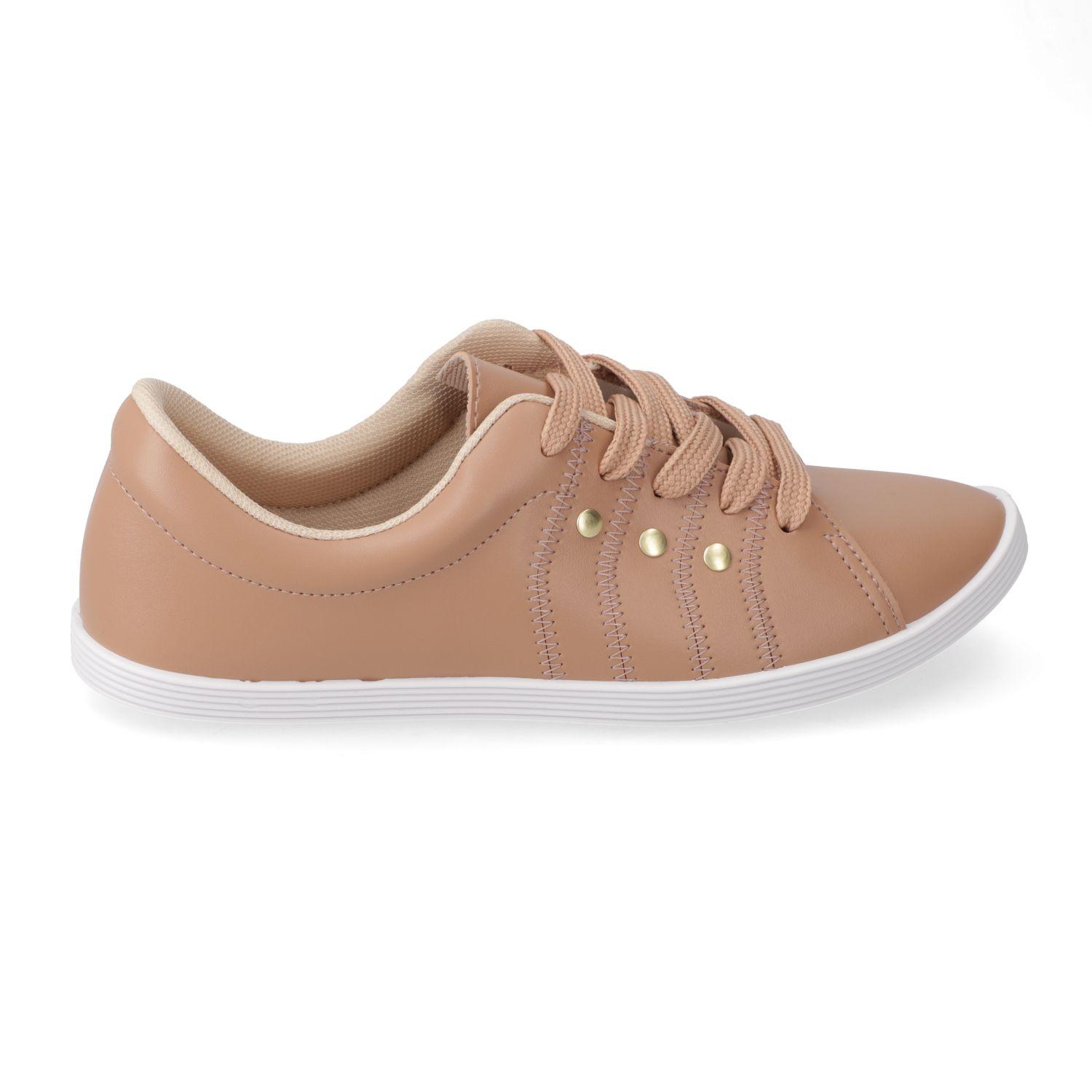 Zapatilla Casual Beira Rio Nude-1