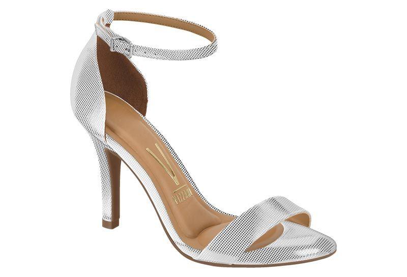 Sandalia Taco Vizzano Plata 11602-6