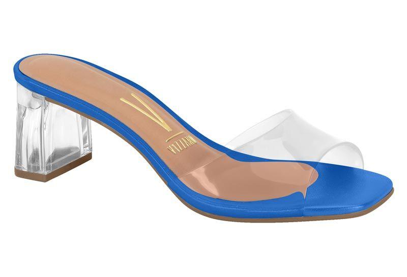 Sandalia Taco Vizzano Azul 11281-0