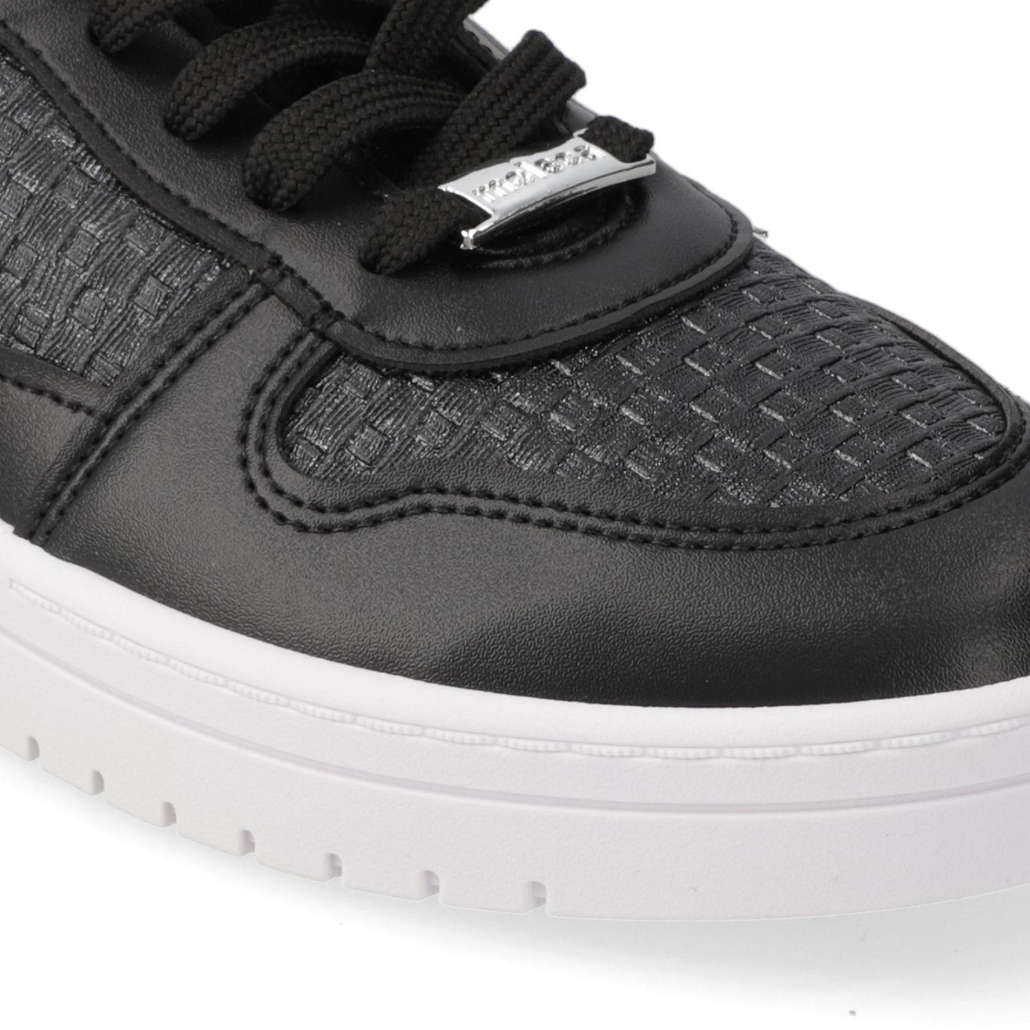 Zapatilla Casual Moleca Negro 15949-4